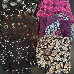 Lot of 6 Lularoe TC Leggings